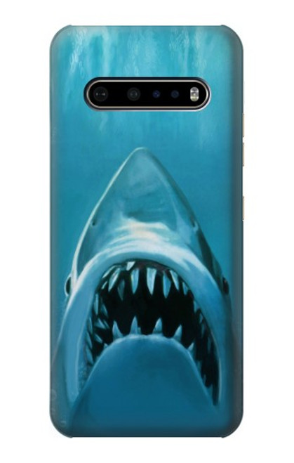 S0830 White Shark Case For LG V60 ThinQ 5G