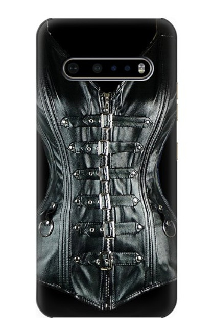 S1639 Gothic Corset Black Case For LG V60 ThinQ 5G