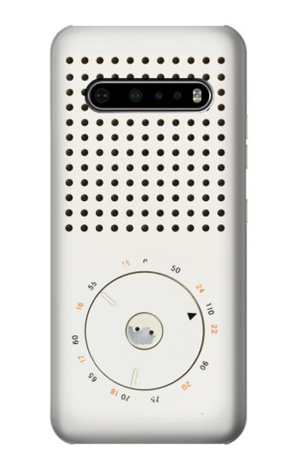 S1857 Retro Transistor Radio Case For LG V60 ThinQ 5G