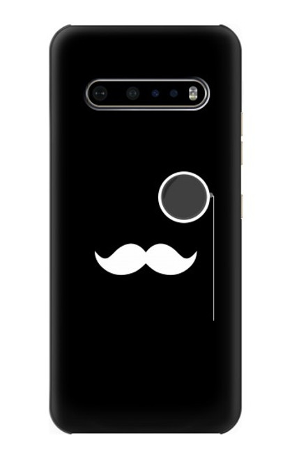 S1946 Sir Mustache Minimalism Case For LG V60 ThinQ 5G