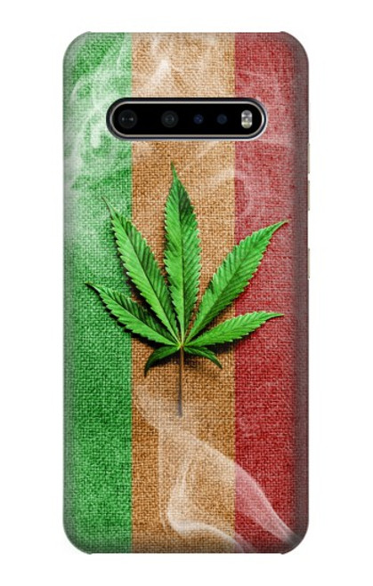 S2109 Marijuana Rasta Flag Case For LG V60 ThinQ 5G