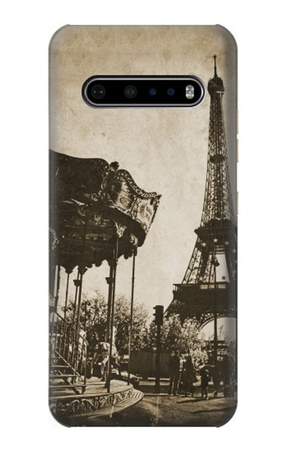 S2174 Eiffel Tower Vintage Paris Case For LG V60 ThinQ 5G