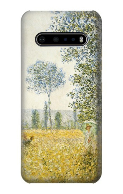 S2682 Claude Monet Fields In Spring Case For LG V60 ThinQ 5G