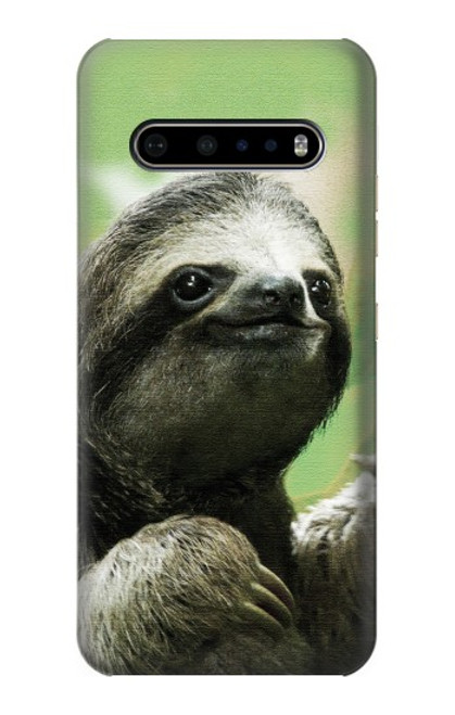 S2708 Smiling Sloth Case For LG V60 ThinQ 5G
