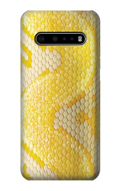 S2713 Yellow Snake Skin Graphic Printed Case For LG V60 ThinQ 5G
