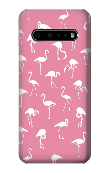 S2858 Pink Flamingo Pattern Case For LG V60 ThinQ 5G