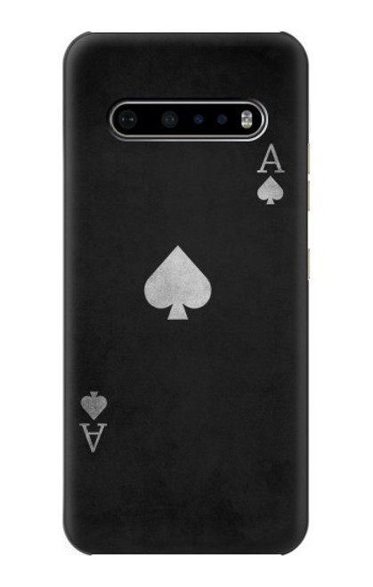 S3152 Black Ace of Spade Case For LG V60 ThinQ 5G