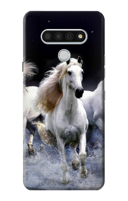 S0246 White Horse Case For LG Stylo 6