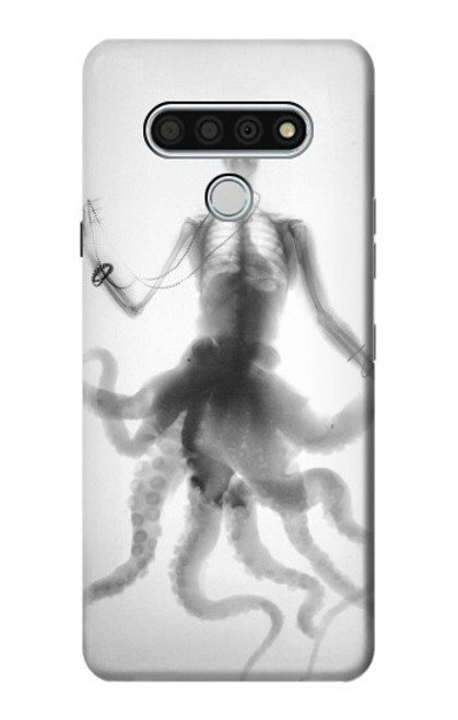 S1432 Skull Octopus X-ray Case For LG Stylo 6