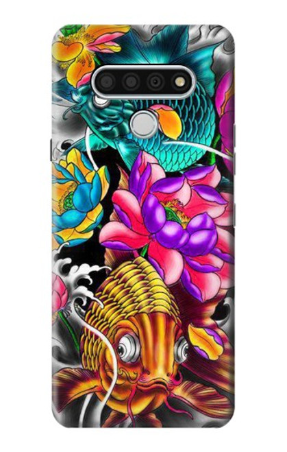 S1630 Fish Japanese Oriental Tattoo Case For LG Stylo 6