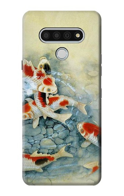 S1654 Koi Carp Fish Art Painting Case For LG Stylo 6