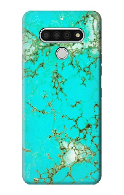 S2377 Turquoise Gemstone Texture Graphic Printed Case For LG Stylo 6