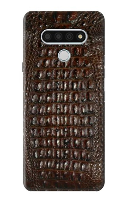 S2850 Brown Skin Alligator Graphic Printed Case For LG Stylo 6