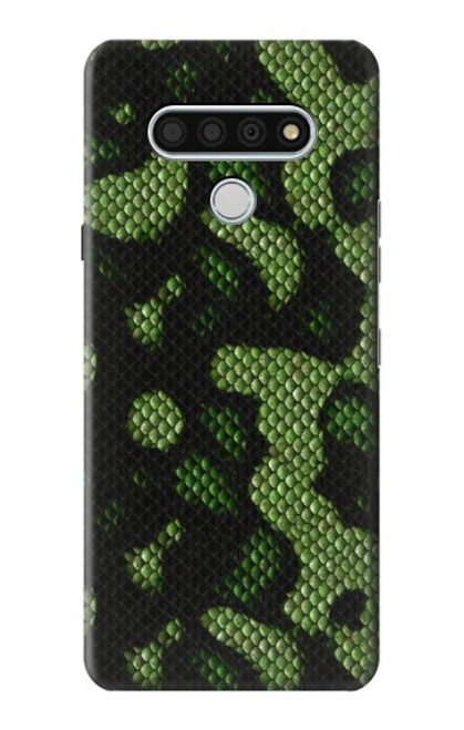 S2877 Green Snake Skin Graphic Printed Case For LG Stylo 6