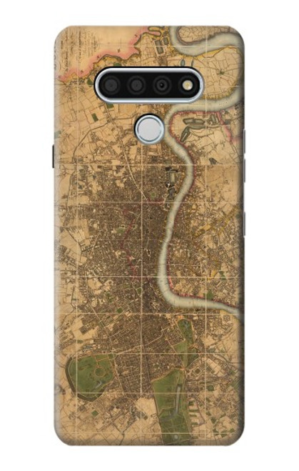S3230 Vintage Map of London Case For LG Stylo 6
