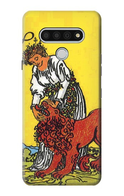 S3458 Strength Tarot Card Case For LG Stylo 6