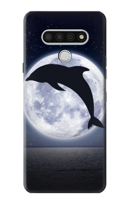 S3510 Dolphin Moon Night Case For LG Stylo 6