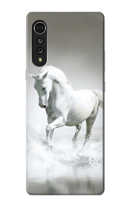 S0932 White Horse Case For LG Velvet
