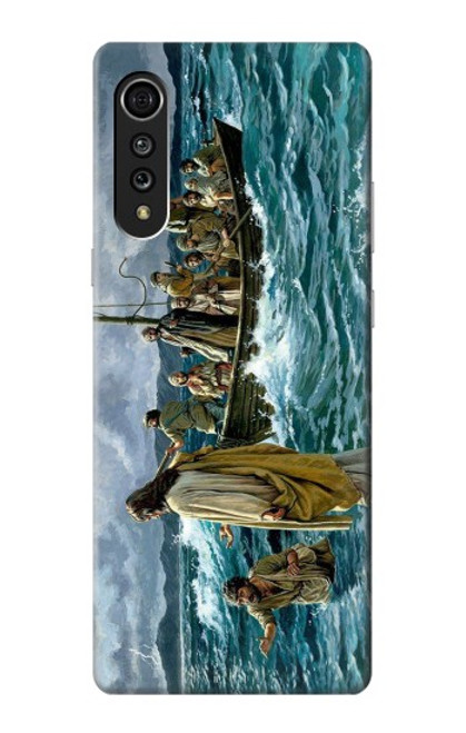 S1722 Jesus Walk on The Sea Case For LG Velvet