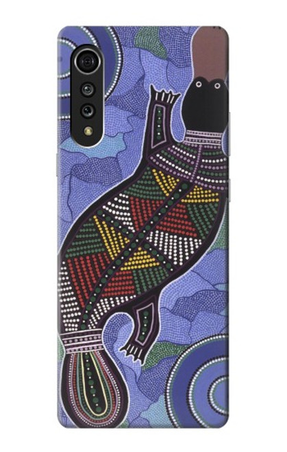 S3387 Platypus Australian Aboriginal Art Case For LG Velvet