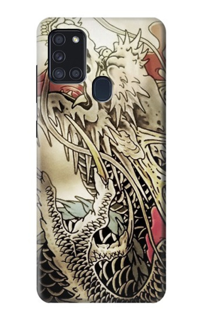 S0122 Yakuza Tattoo Case For Samsung Galaxy A21s