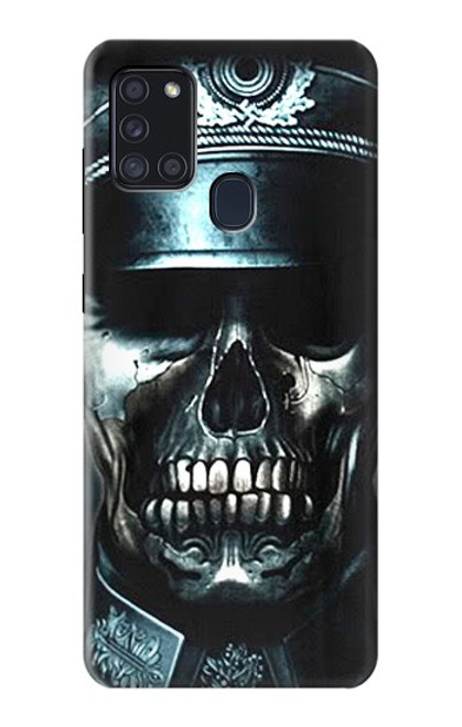 S0754 Skull Soldier Zombie Case For Samsung Galaxy A21s