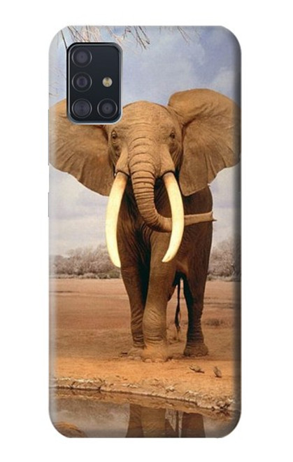 S0310 African Elephant Case For Samsung Galaxy A51 5G