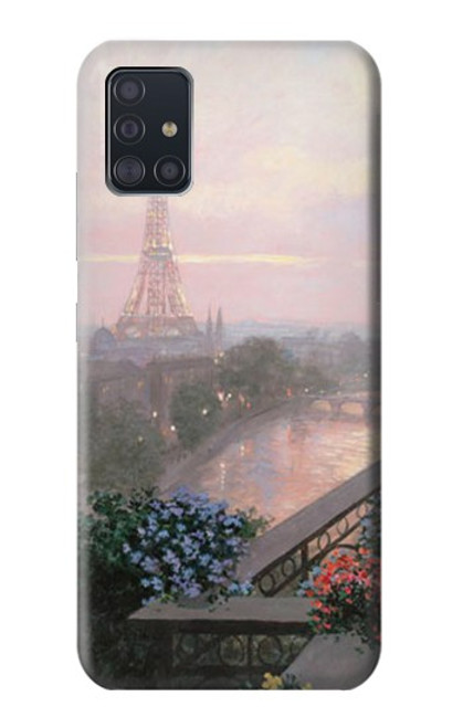 S1443 Terrace in Paris Eifel Case For Samsung Galaxy A51 5G