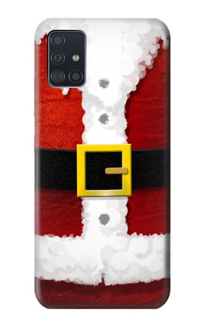 S2846 Christmas Santa Red Suit Case For Samsung Galaxy A51 5G