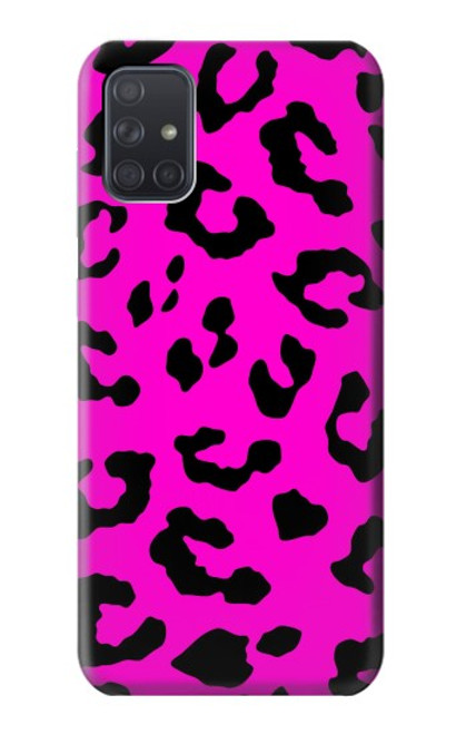 S1850 Pink Leopard Pattern Case For Samsung Galaxy A71 5G