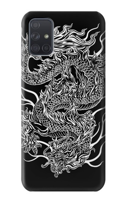 S1943 Dragon Tattoo Case For Samsung Galaxy A71 5G