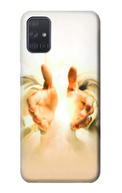 S2546 Hand of God Heaven Case For Samsung Galaxy A71 5G