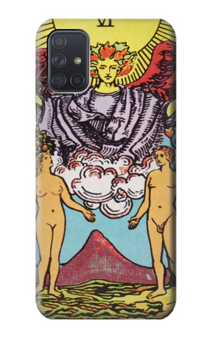 S2763 Lovers Tarot Card Case For Samsung Galaxy A71 5G