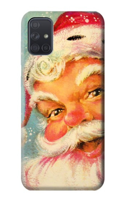 S2840 Christmas Vintage Santa Case For Samsung Galaxy A71 5G