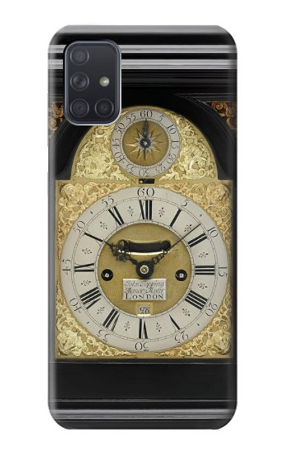 S3144 Antique Bracket Clock Case For Samsung Galaxy A71 5G