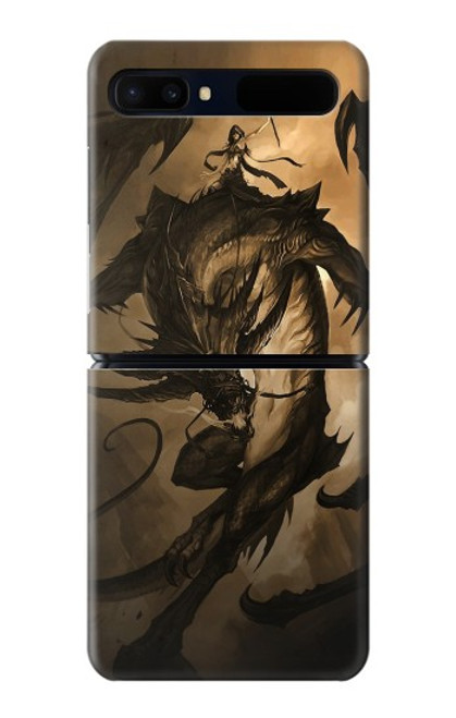 S0388 Dragon Rider Case For Samsung Galaxy Z Flip 5G
