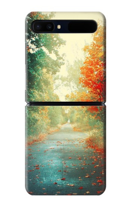 S0913 Road Through The Woods Case For Samsung Galaxy Z Flip 5G