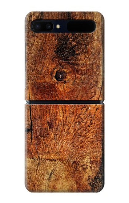 S1140 Wood Skin Graphic Case For Samsung Galaxy Z Flip 5G
