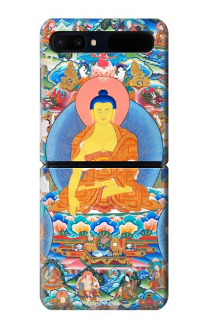 S1256 Buddha Paint Case For Samsung Galaxy Z Flip 5G