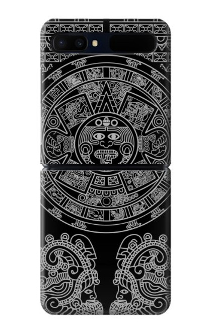 S1838 Mayan Pattern Case For Samsung Galaxy Z Flip 5G