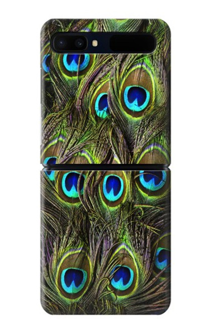 S1965 Peacock Feather Case For Samsung Galaxy Z Flip 5G