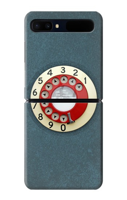 S1968 Rotary Dial Telephone Case For Samsung Galaxy Z Flip 5G