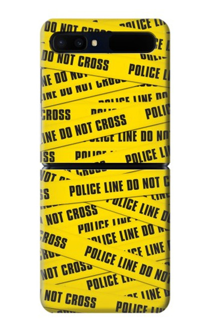 S2088 Police Line Do Not Cross Case For Samsung Galaxy Z Flip 5G