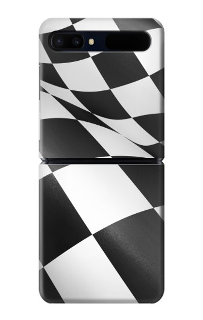 S2408 Checkered Winner Flag Case For Samsung Galaxy Z Flip 5G
