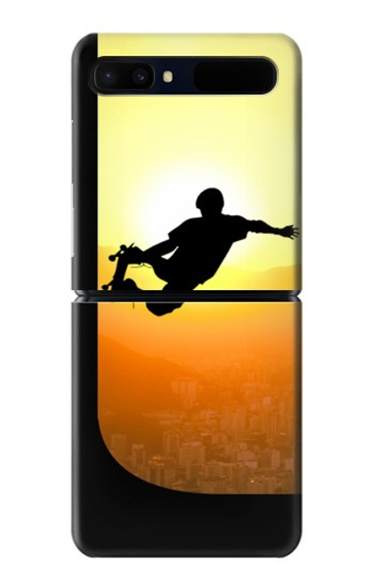 S2676 Extreme Skateboard Sunset Case For Samsung Galaxy Z Flip 5G