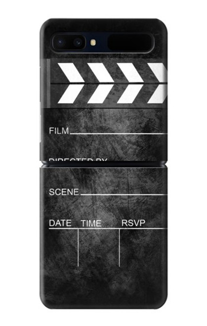 S2919 Vintage Director Clapboard Case For Samsung Galaxy Z Flip 5G