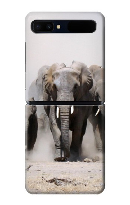 S3142 African Elephant Case For Samsung Galaxy Z Flip 5G