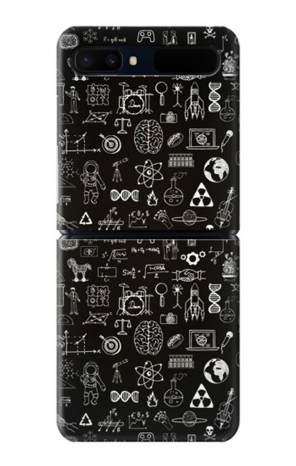 S3426 Blackboard Science Case For Samsung Galaxy Z Flip 5G