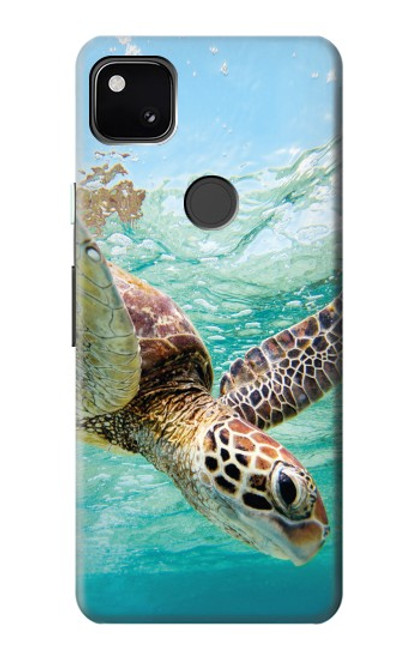 S1377 Ocean Sea Turtle Case For Google Pixel 4a