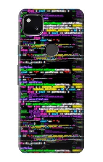 S3420 Coding Programmer Case For Google Pixel 4a